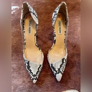 Steve Madden Snakeskin Shira Pumps